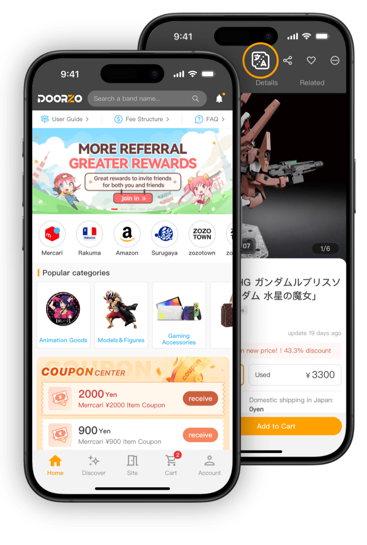 Doorzo - The ultimate Japan proxy shopping service.
